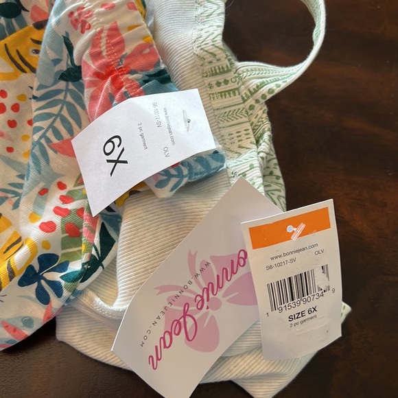 Bonnie Jean Toddler Girls Sleeveless Tropical Print Shorts Set - Picture 11 of 11
